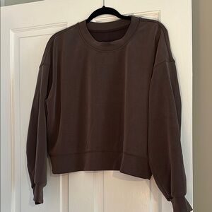 Softstreme perfectly Oversized cropped crew Sweatshirt